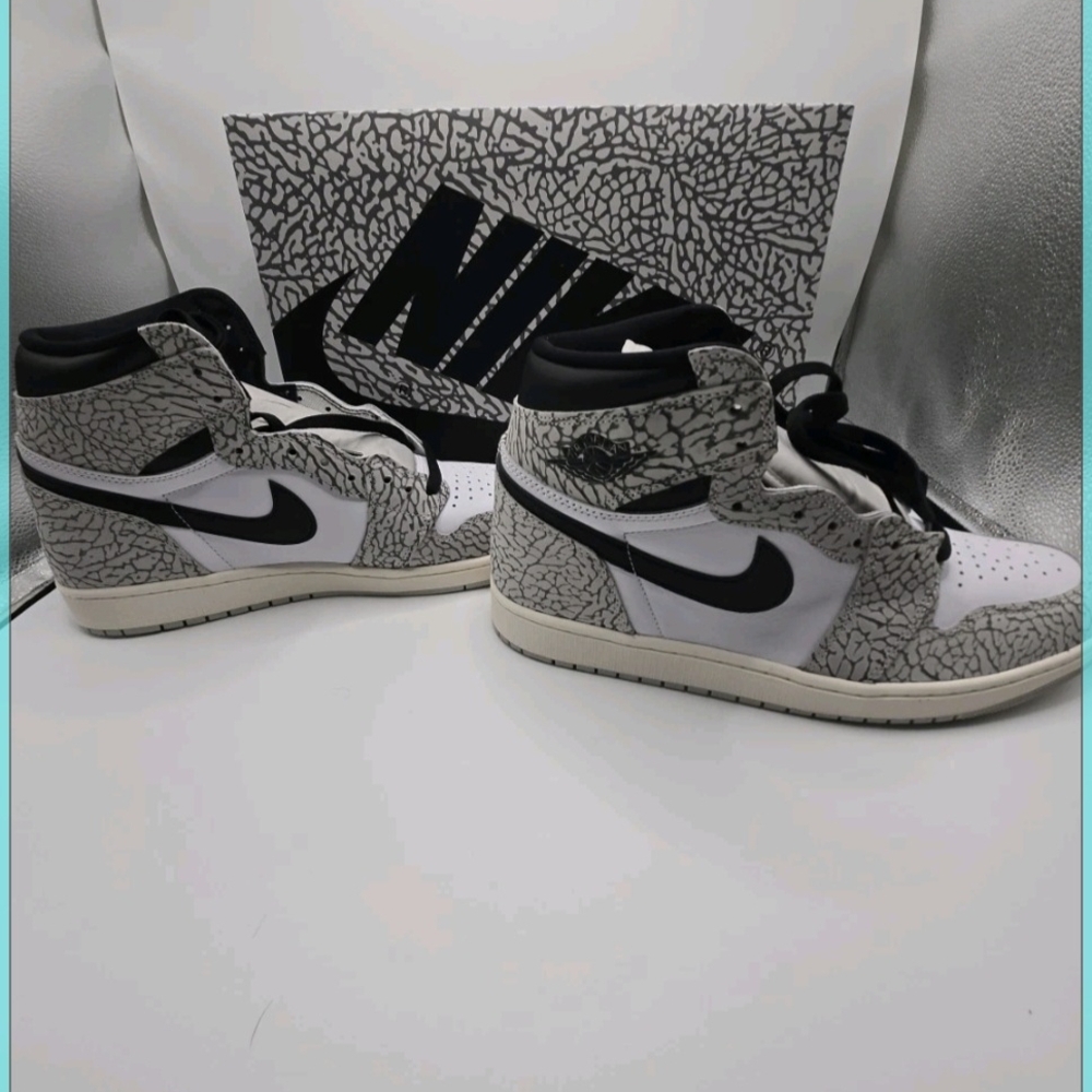 Nike Air Jordan 1 Retro High OG DZ5485 052 Cement 12.5